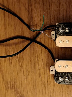 Artec HBA115 Alnico 5 humbucker zebra set