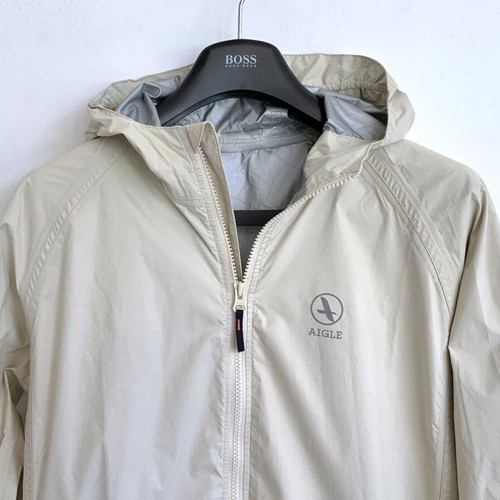 Aigle MTD Windbreaker Rain Jacket unisex, used, size L/XL, ecru