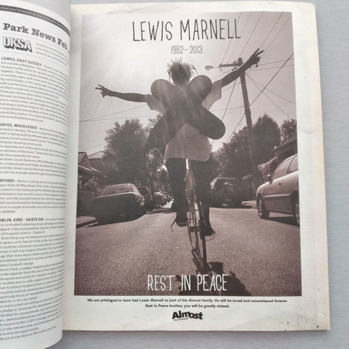 Side Walk Skateboard Magazine #197 February 2013 used