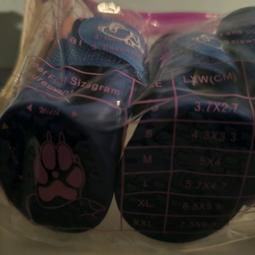 Waterproof dog shoes new, medium size for small breeds