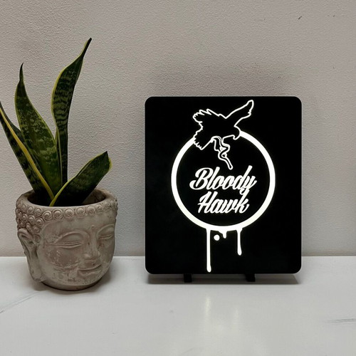Bloody Hawk LED Light Box new, modern decor