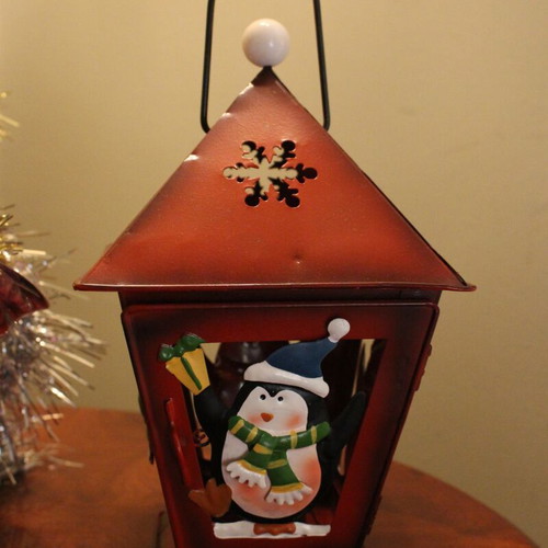 Christmas decorative lantern like new