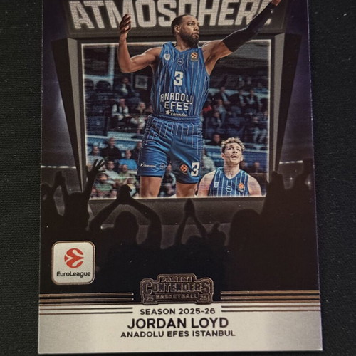 Panini Euroleague Contenders 25/26 Jordan Loyd Atmosphere Insert Card new
