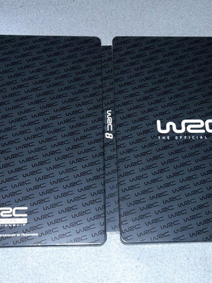 Wrc 8 official steelbook like new, empty case