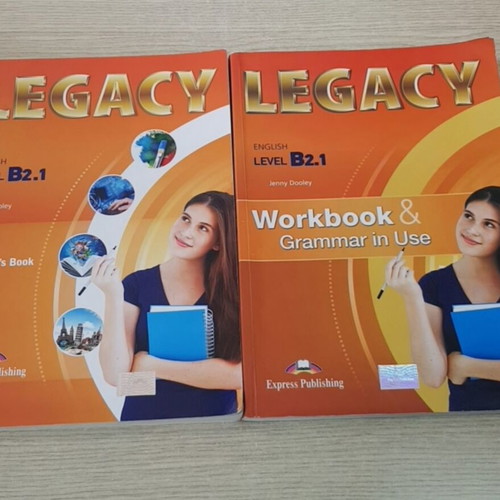 Legacy English Language B2 Textbook and Workbook used