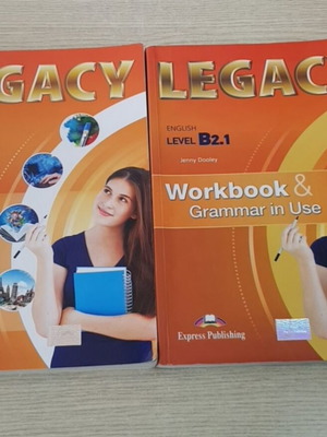 Legacy English Language B2 Textbook and Workbook used