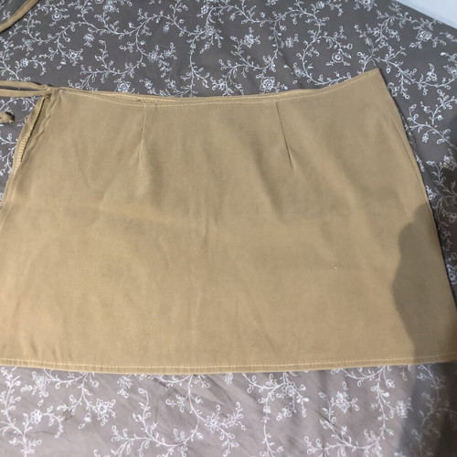 Pareo skirt like new, beige camel color