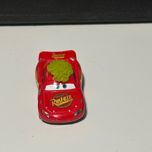 Disney Cars Lightning McQueen metal toy car like new with funny feature