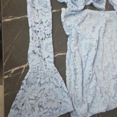 Set like new, blue