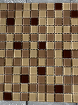 ΓΥΑΛΙΝΗ ΨΗΦΙΔΑ CUBIC BEIGE