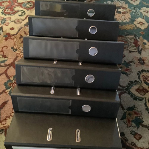 Q-Connect folders like new, pack of 12+2, black
