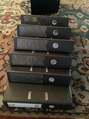 Q-Connect folders like new, pack of 12+2, black