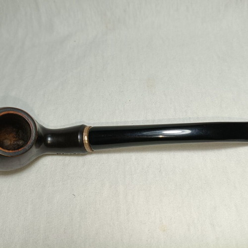 Elysee No.18 Tobacco Pipe with db Design Berlin Mouthpiece and .925 Silver Ring