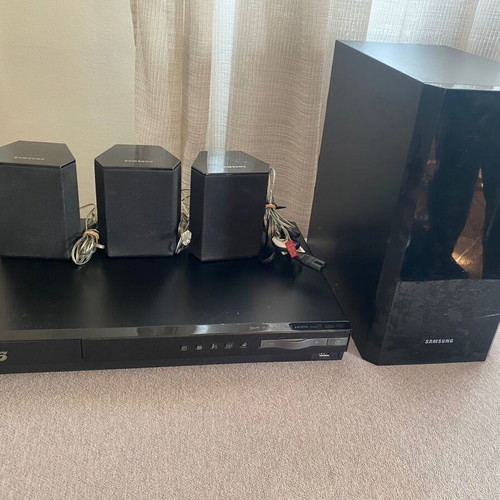 Samsung home cinema set like new with free unused smartwatch