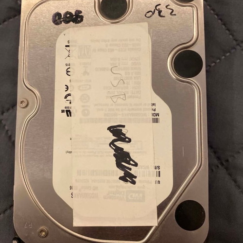 Western Digital Caviar SE16 500GB 3.5" SATA hard drive used