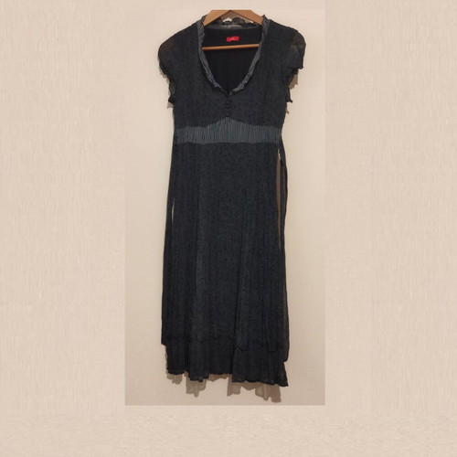 S.Oliver Summer Dress Size M Like New Navy Blue