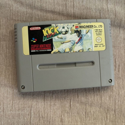 Kick Off Super Nintendo SNES PAL game used