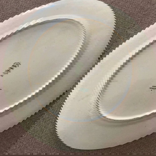 Διακοσμητικό πιάτο πορσελάνη Ιωνία μεταχειρισμένο με θέμα Christmas 1849