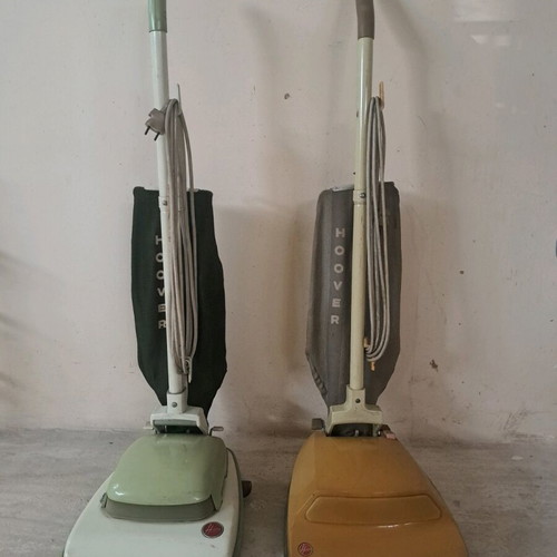 Hoover electric vacuum cleaners used, 1950s, set of 2