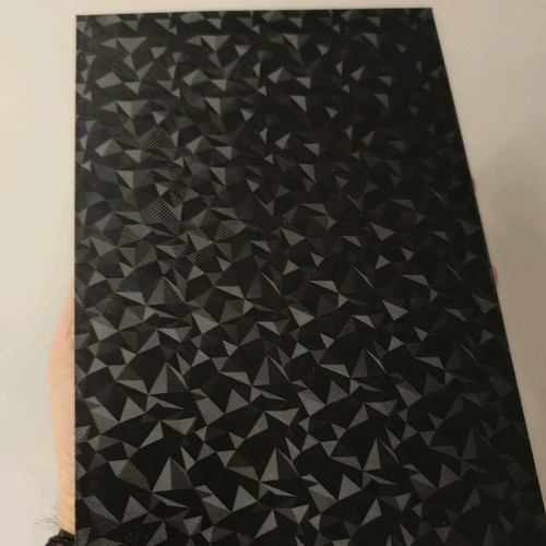 One Piece 3D printed HueForge frame like new