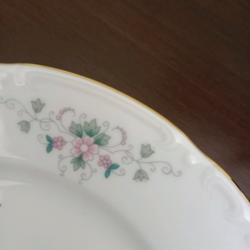 Thun porcelain pasta plate set new, complete