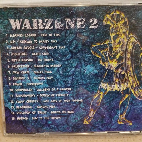Warzone 2 CD used, heavy metal