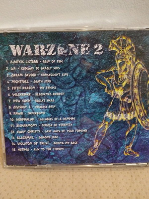 Warzone 2 CD used, heavy metal