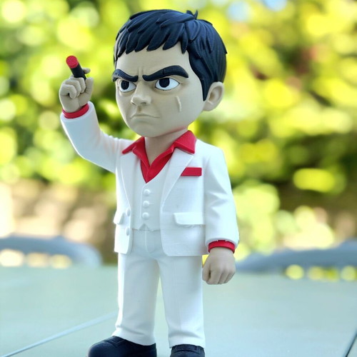 Tony Montana logo figure
