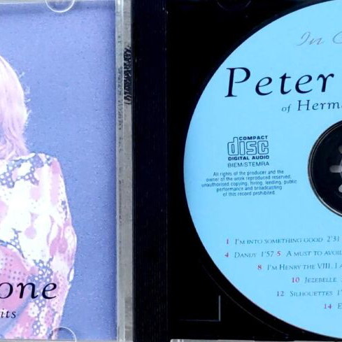 Peter Noone of Herman's Hermits CD I'm Into Something Good
