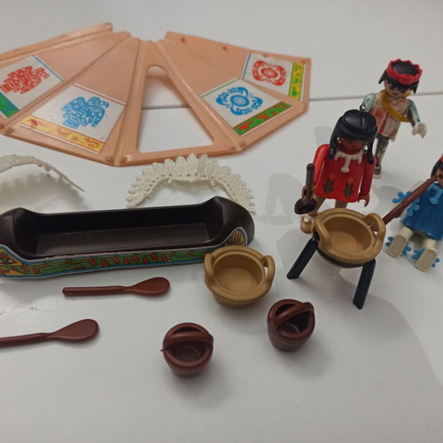 Playmobil Lyra 3406 Western Native Americans used, various pieces