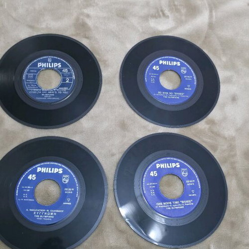 Olympians 4 45rpm records like new