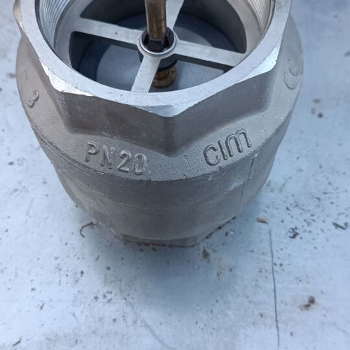 Cimberio 3'' Check Valve new, made in Italy