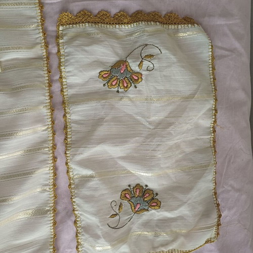 Square napkins, set of 3
