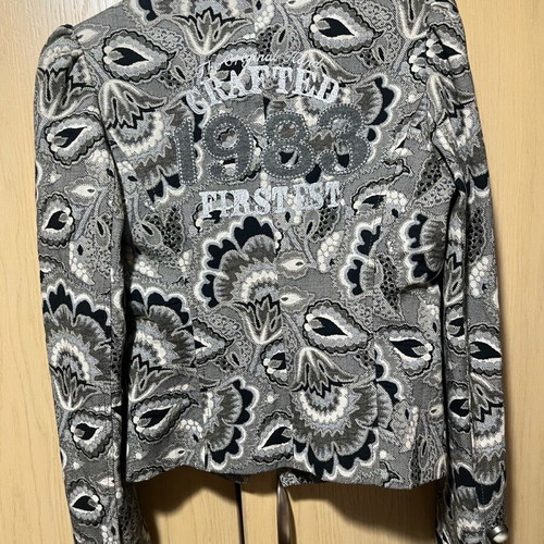 Ysatis short jacket new, black and grey