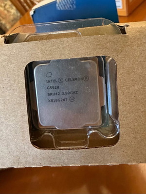 Intel Celeron G5920 processor like new, needs new thermal paste