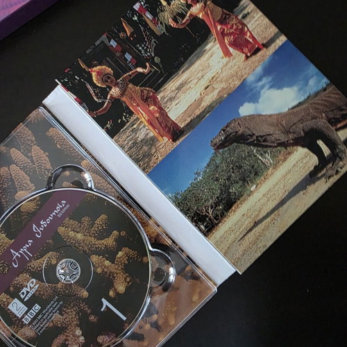 Wild Indonesia DVD BBC documentary like new with Greek subtitles
