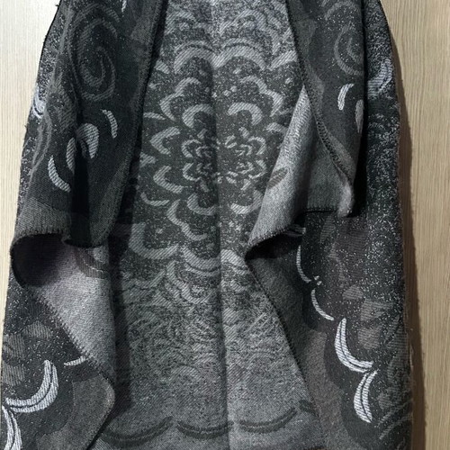 Boho cardigan oversized fit size large like new, black and gray