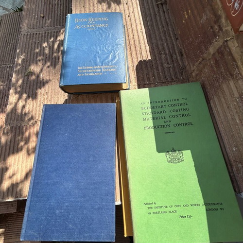 Rare vintage economics and computing books 1940-1965, used, English