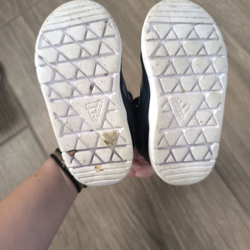 Adidas kids boots like new, blue, size 22