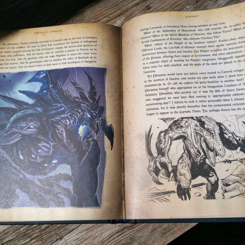 Elder Scrolls Online Tales of Tamriel Book II The Lore hardcover used volume