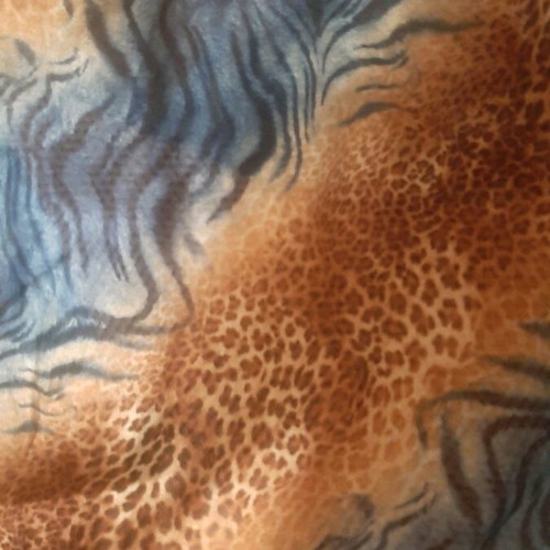 Scarf tiger print like new