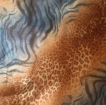 Scarf tiger print like new