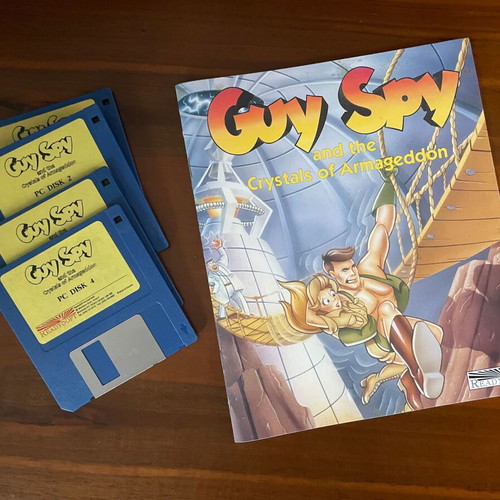 Guy Spy and the Crystals of Armageddon PC Big Box like new