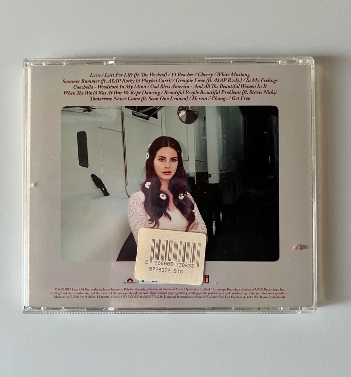 Lana Del Rey Lust for Life signed CD… - € 300,00 - Vendora.cy
