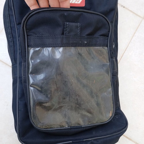 Glover Motorcycle Tank Bag used, spacious main compartment