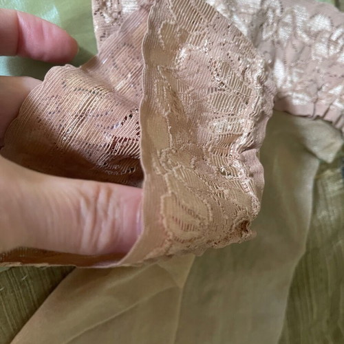 Vintage socks with lace one size new
