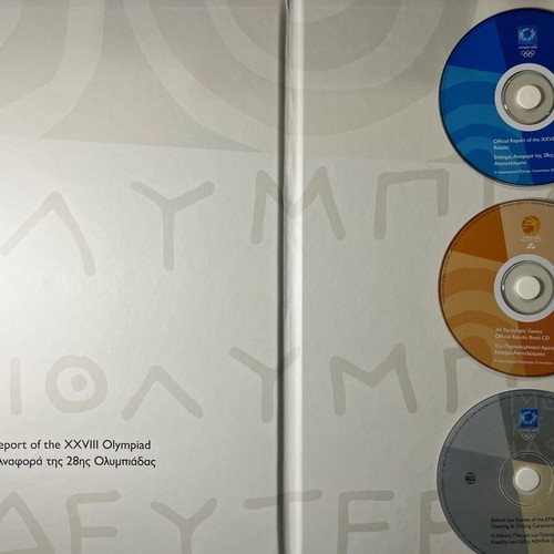 Official Report of the 28th Olympiad 2004 like new