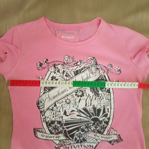 T-shirt Special Vintage Collection by angel D Princess Y2K pink used