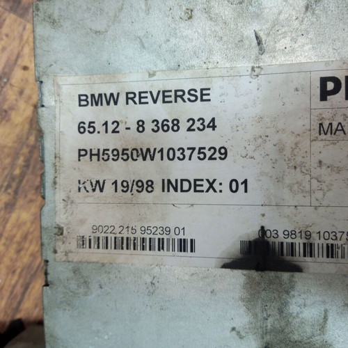 Radio/CD/DVD/GPS head unit 8368234 BMW 3 E46 used, 2 pieces