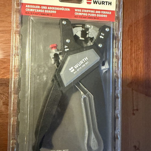 WURTH Wire Stripping Press New Professional